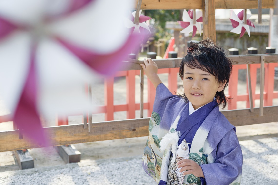 Photographer YUUKIが出張撮影した家族写真(キッズ,ベビーフォト)などが写った「七五三_5歳」の家族写真
