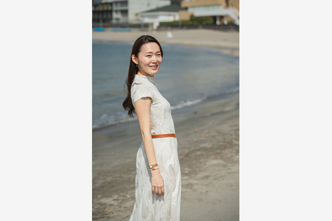 イチフォトが撮影した「葉山の森戸海岸にて私服撮影」の写真