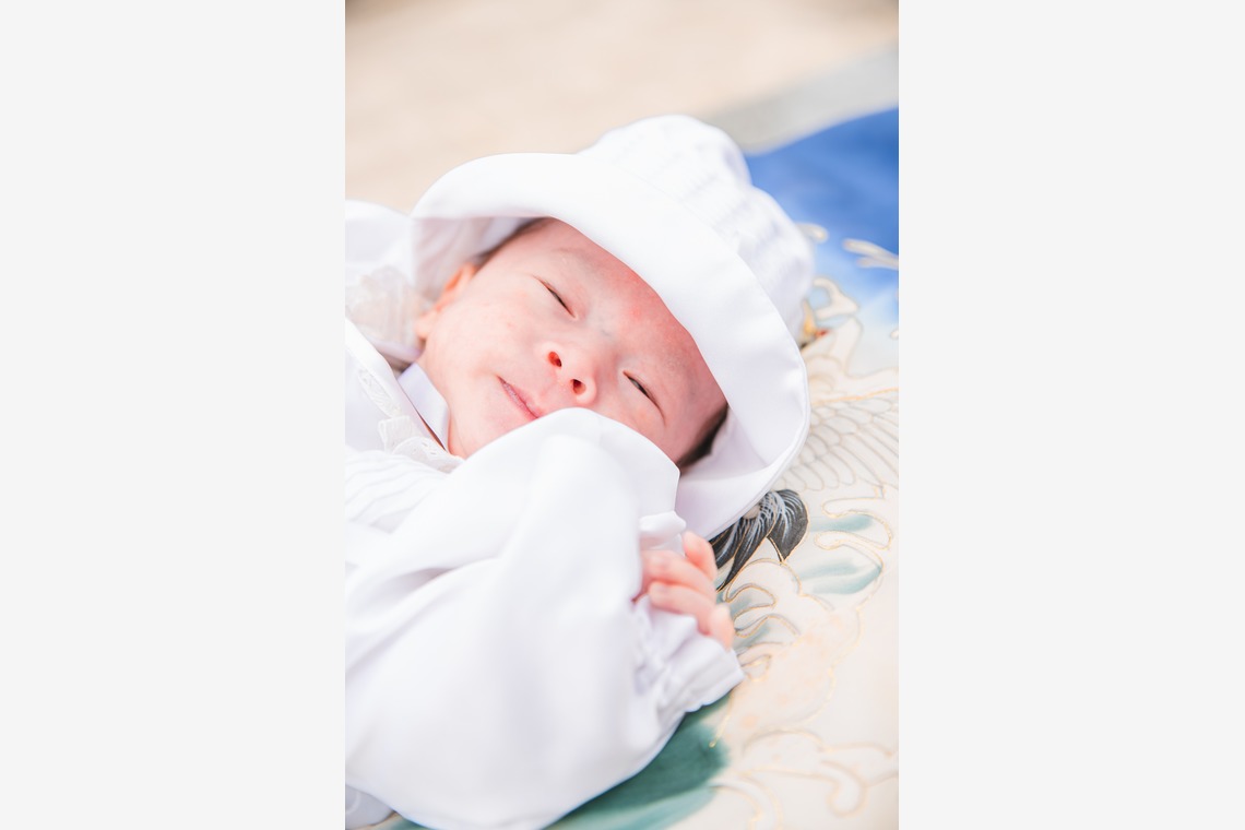 山下　剛が出張撮影した家族写真(キッズ,ベビーフォト)などが写った「お宮参りの撮影」の家族写真