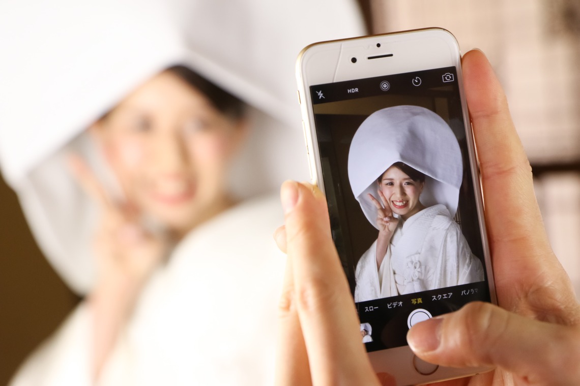 スマイルハンターが撮影した「ウェディング前撮り和装」の写真