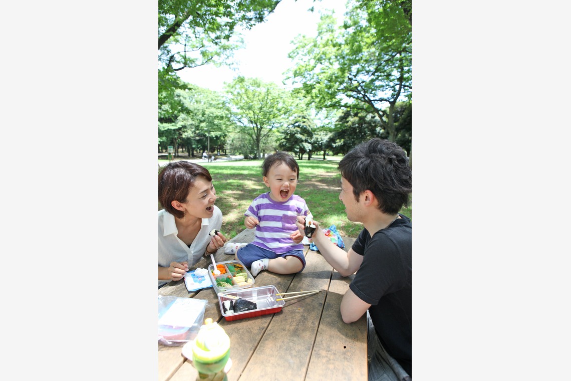 村田わかな広告写真が撮影した家族写真の出張撮影のアルバム「代々木公園」