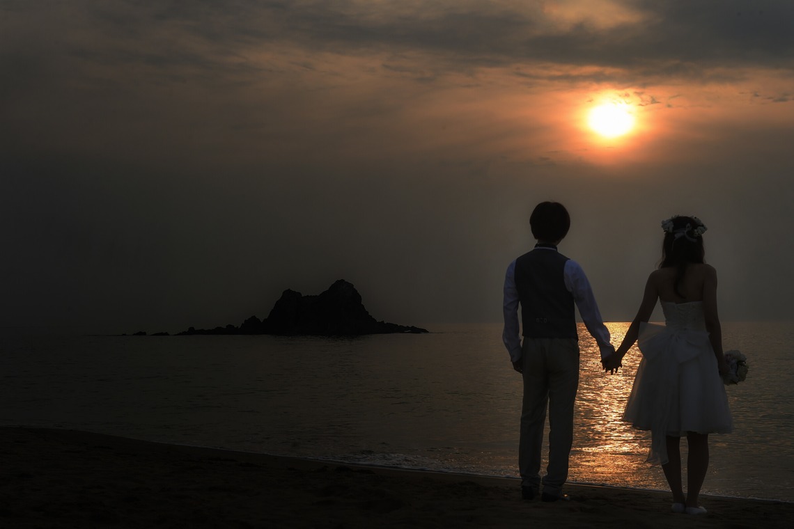 竹尾　翔作が撮影した「ウェディング前撮り」の写真