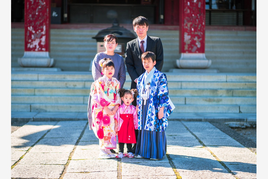 カチュエラ　レオナルドが撮影した「七五三、成人式、家族写真」の写真