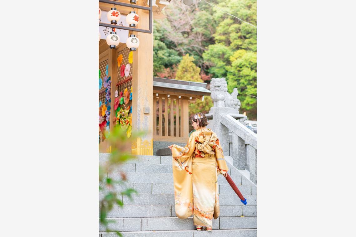 多田正子が撮影した写真のアルバム「成人式前撮り」