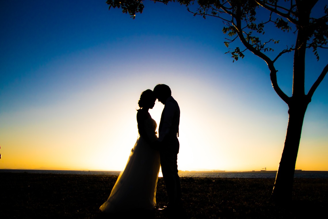 出張撮影サービス「ミライフォト」が撮影した写真のアルバム「ブライダル前撮り@りんくう公園」