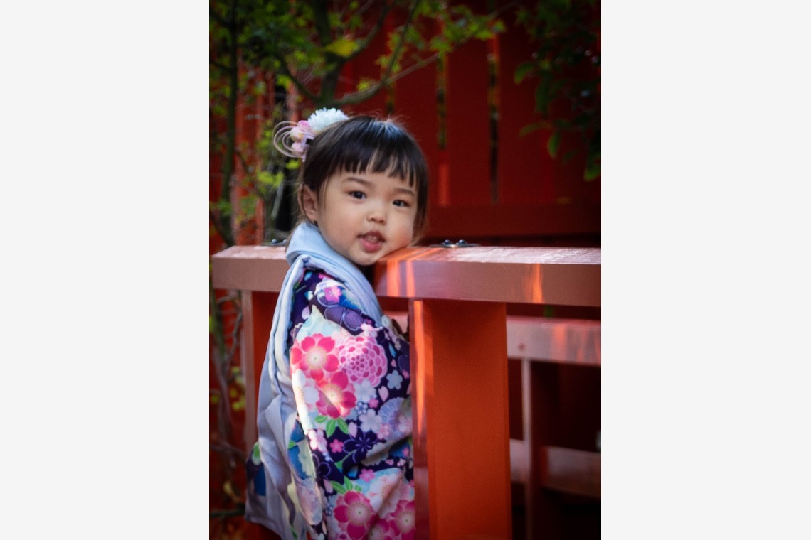 ハイナ　マテウスが撮影した「七五三」の写真