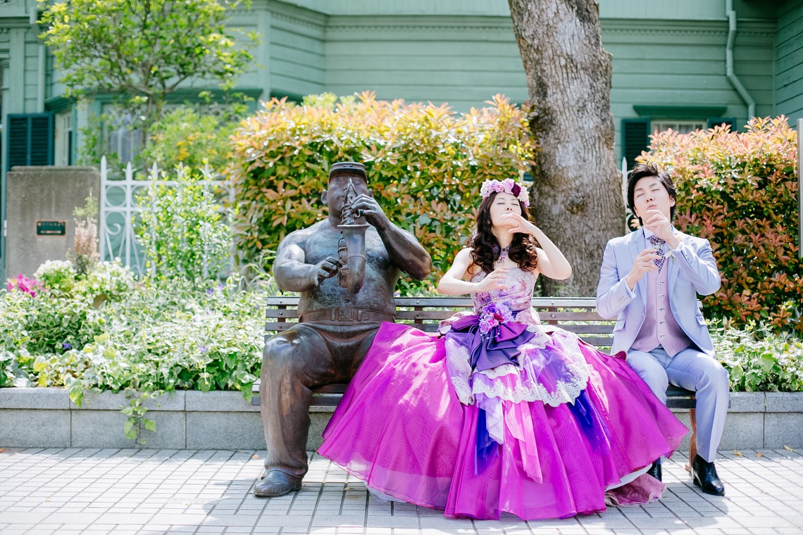 Tomi Photo Studioが撮影した「カラードレス撮影」の写真