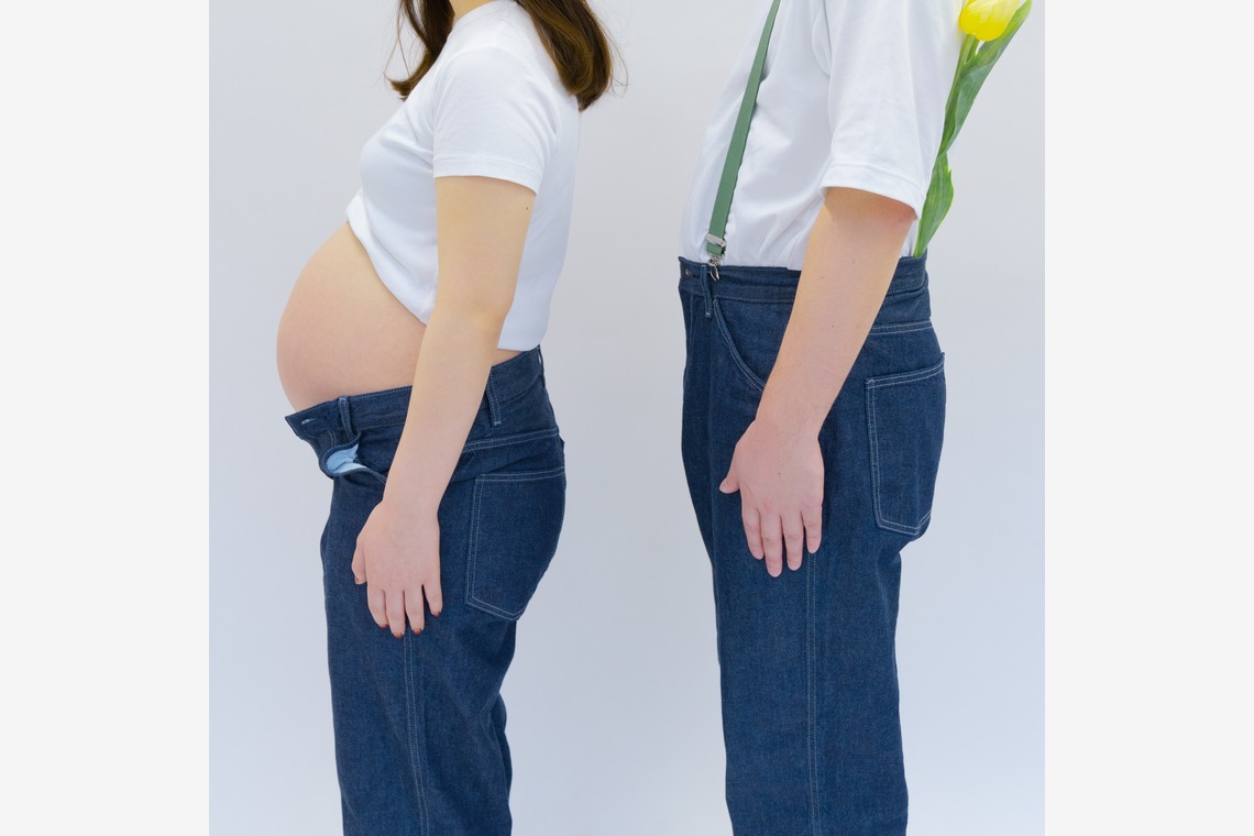 松嵜直斗が撮影したマタニティフォトのアルバム「ハイカラマタニティフォト」