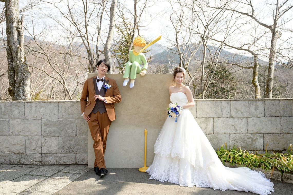 長濱崇が撮影した「星の王子さまウェディングサンプル撮影」の写真