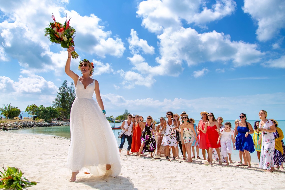 Alex Dadushcoが撮影した「ビーチウェディング写真」の写真