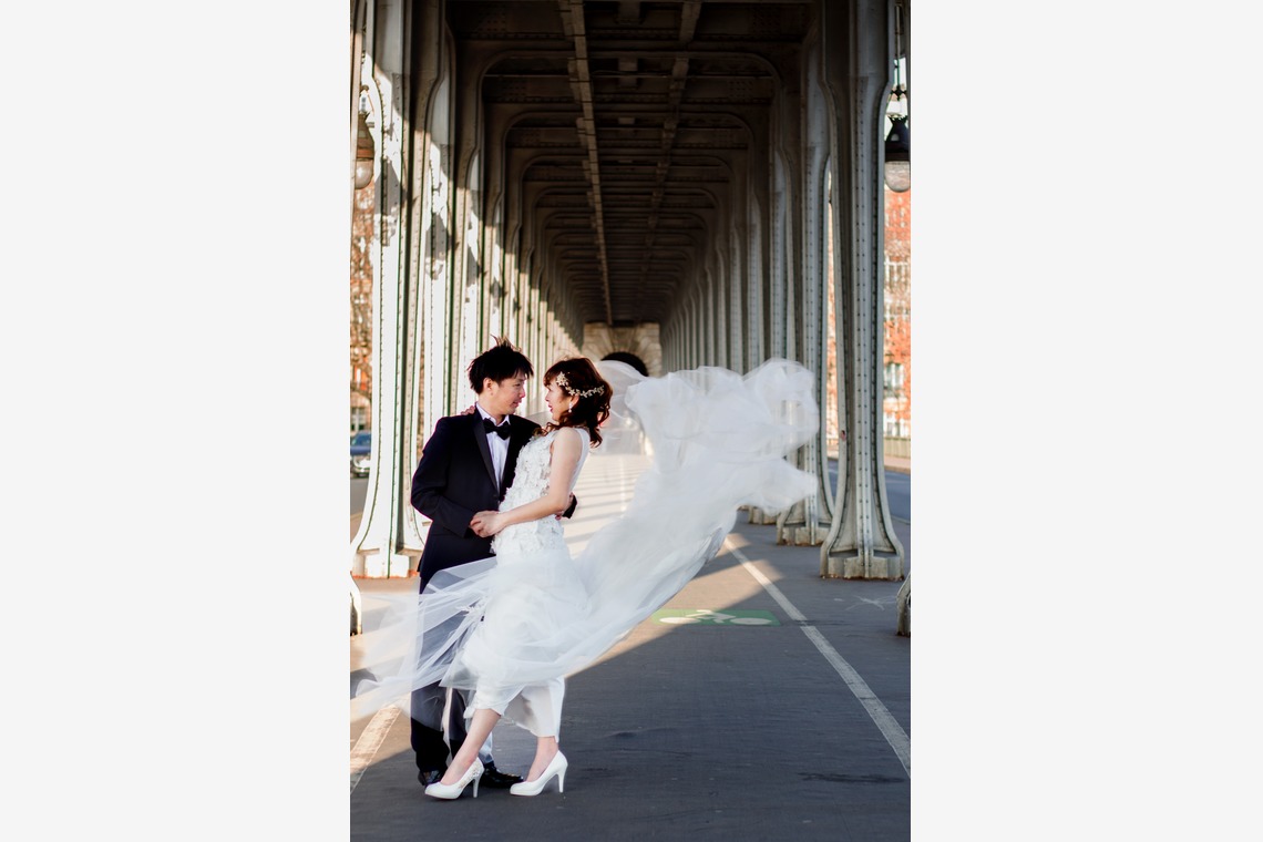 STUDIO PHOTO Pêle Mêleが撮影した「Paris Photo Wedding」の写真