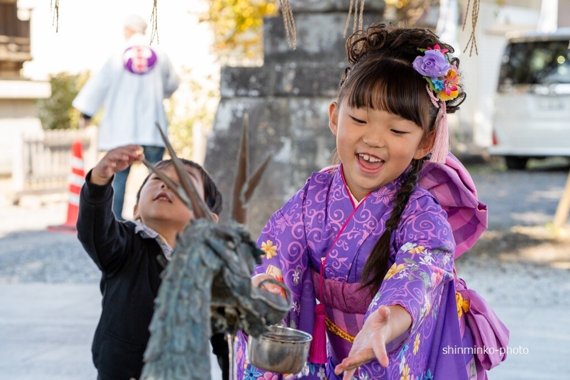 しのみんこフォトが出張撮影した家族写真(キッズ,ベビーフォト)などが写った「七五三フォト」の家族写真