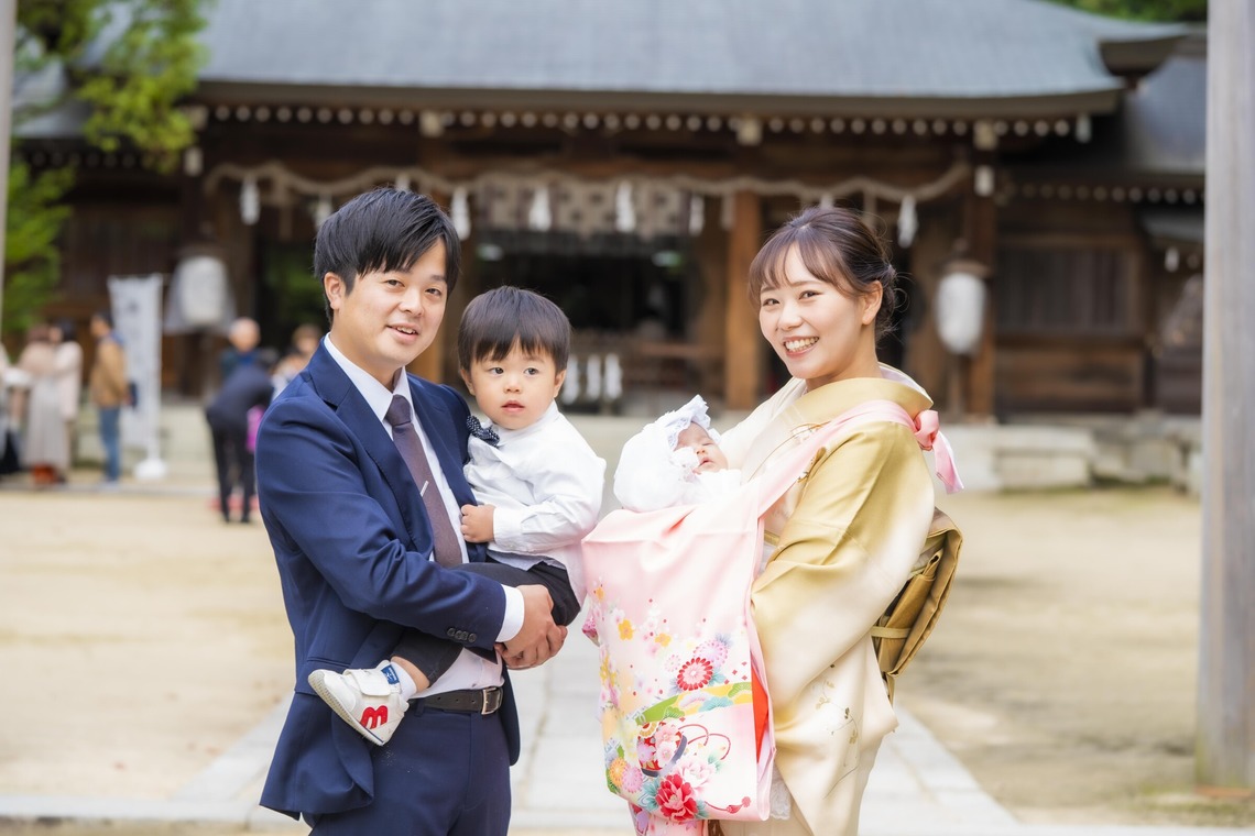 スタジオ11が撮影した「七五三のお参り案件」の写真