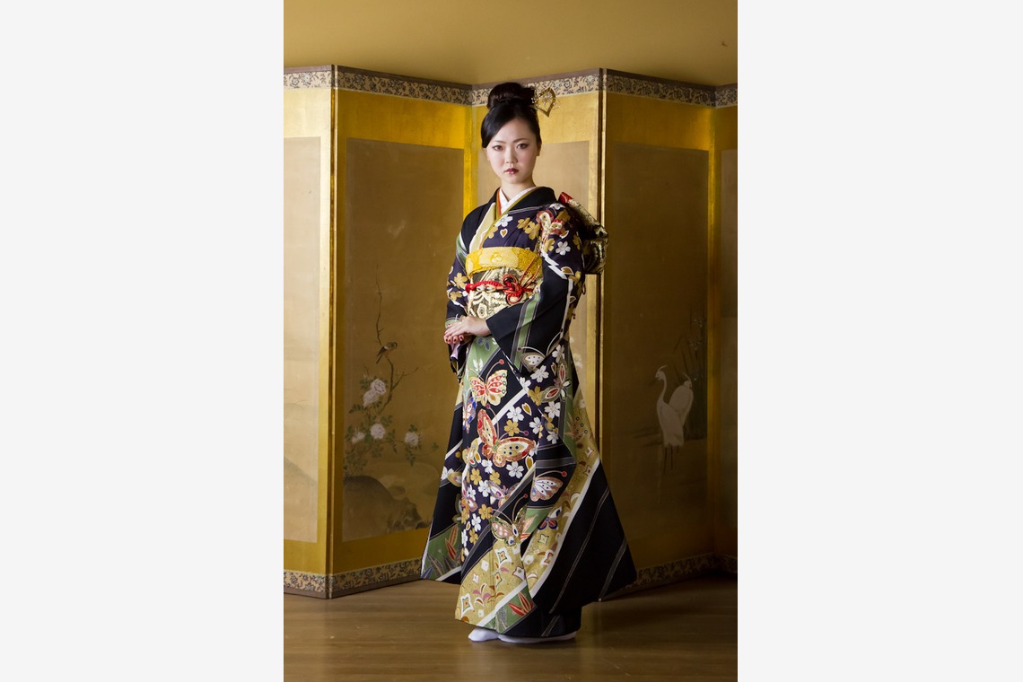 スマイルハンターが出張撮影した家族写真(キッズ,ベビーフォト)などが写った「成人式フォト」の家族写真