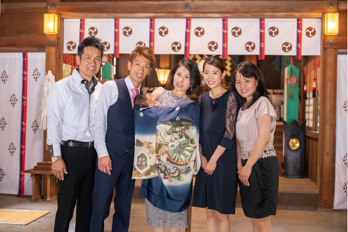 竹部 祐樹が撮影した前撮り/後撮り出張撮影のアルバム「お宮参り＠唐津神社」