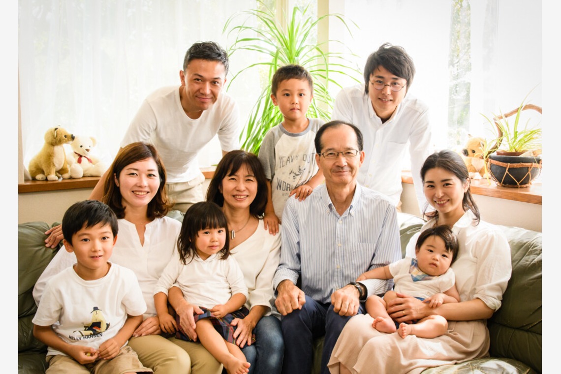 名畑文巨写真事務所が撮影した「S様ご家族撮影」の写真