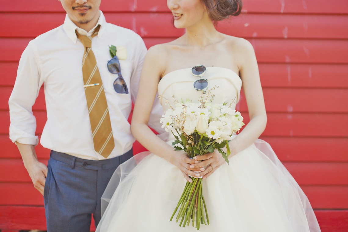 Rina Smile Photography（Rina Kakioka Kusters）が撮影した「海外ウェディング@Brighton Beach, Melbourne」の写真