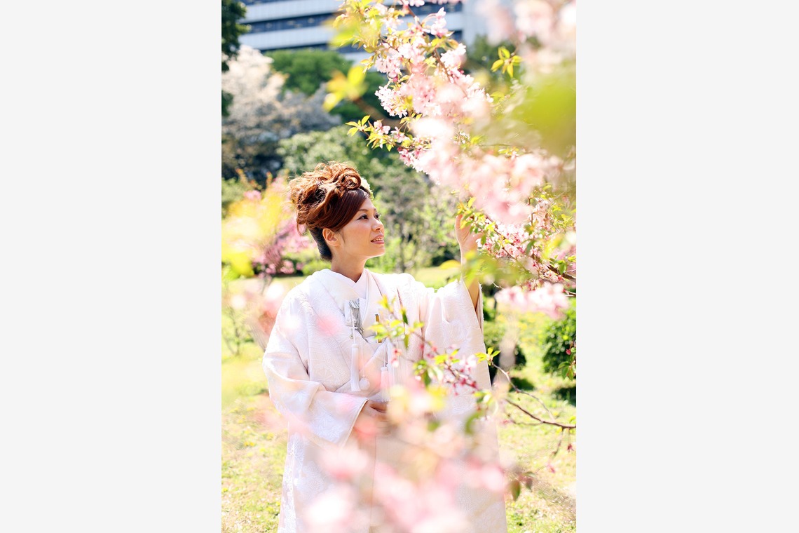 ほんとうにかわいい結婚写真ecoo（エクー）が撮影した写真のアルバム「ロケーション/和装」