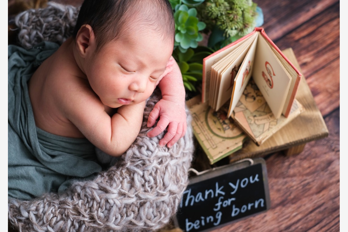 Happy Baby Projectが出張撮影した家族写真(キッズ,ベビーフォト)などが写った「Newbornphoto」の家族写真