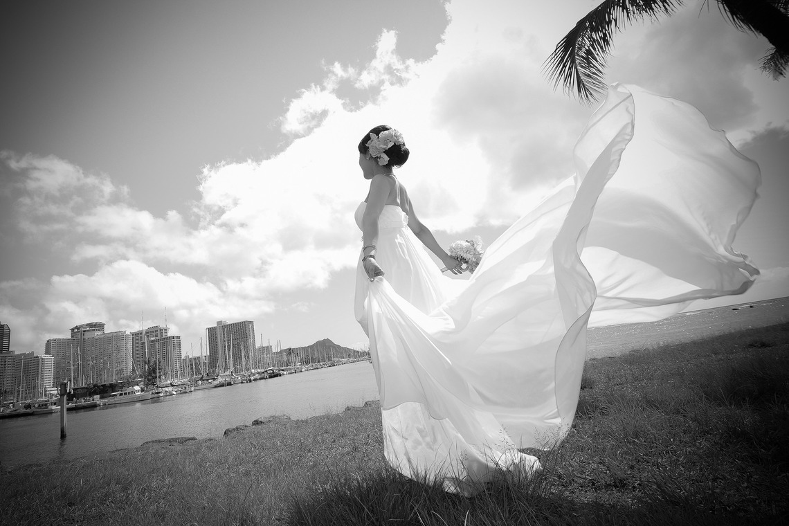 CINEVIEが撮影した「持込みドレスビーチフォト」の写真