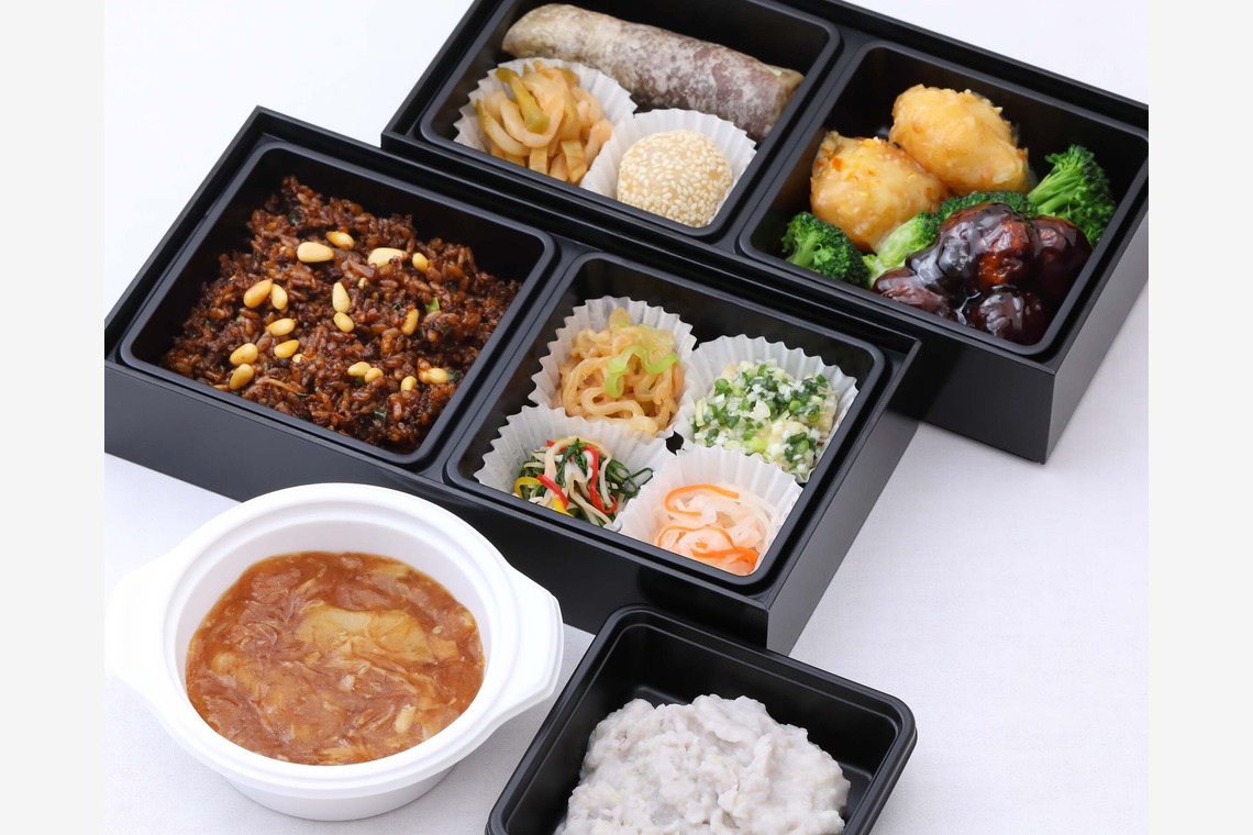 森安　照が撮影した「和食弁当・洋食弁当・中華弁当」の写真