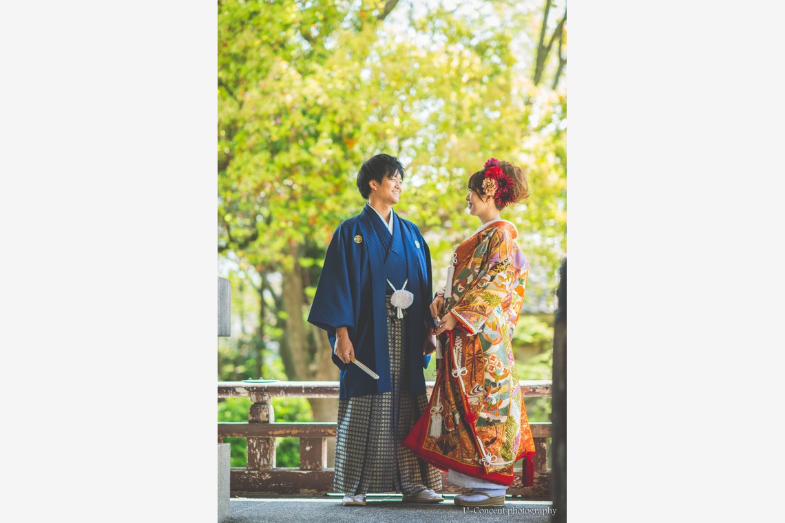 U-CONCENT (香川裕貴)が撮影した「和装ロケーション前撮り_大阪城公園」の写真