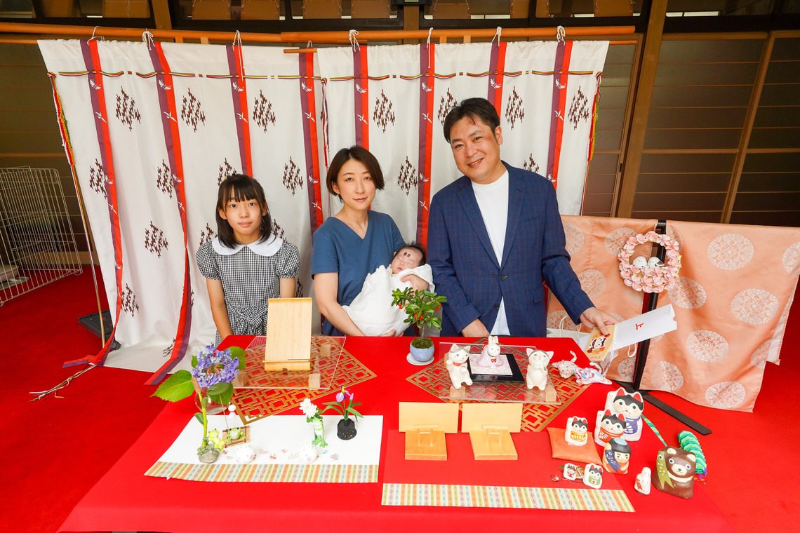 スタジオ　まるが撮影した写真のアルバム「お宮参り」