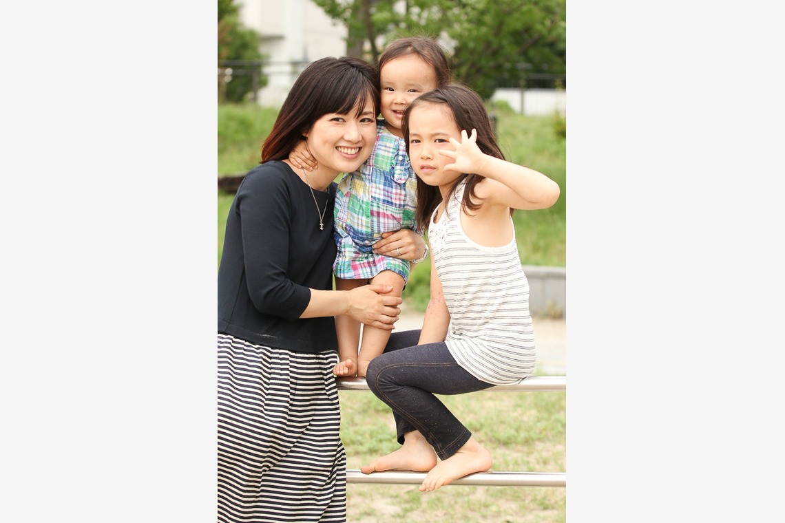 今井写真事務所　今井　良が撮影した「お台場での家族撮影」の写真