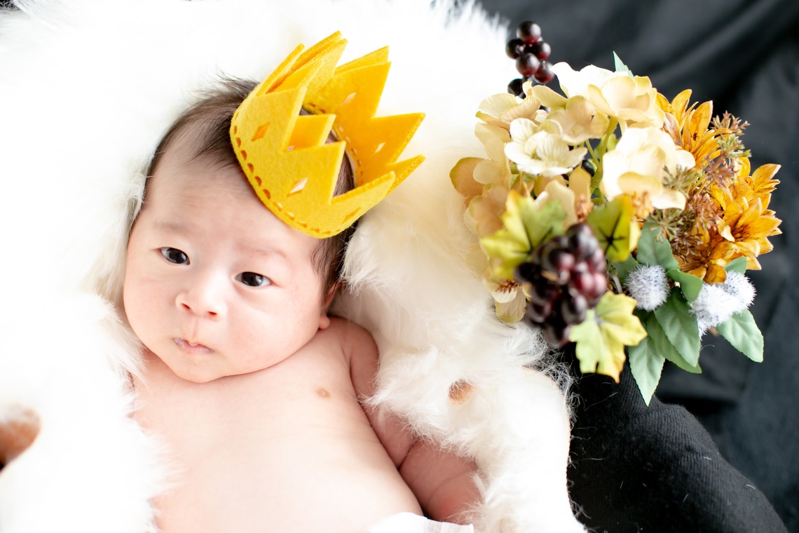 ゾクが撮影した写真のアルバム「ニューボーンフォト」