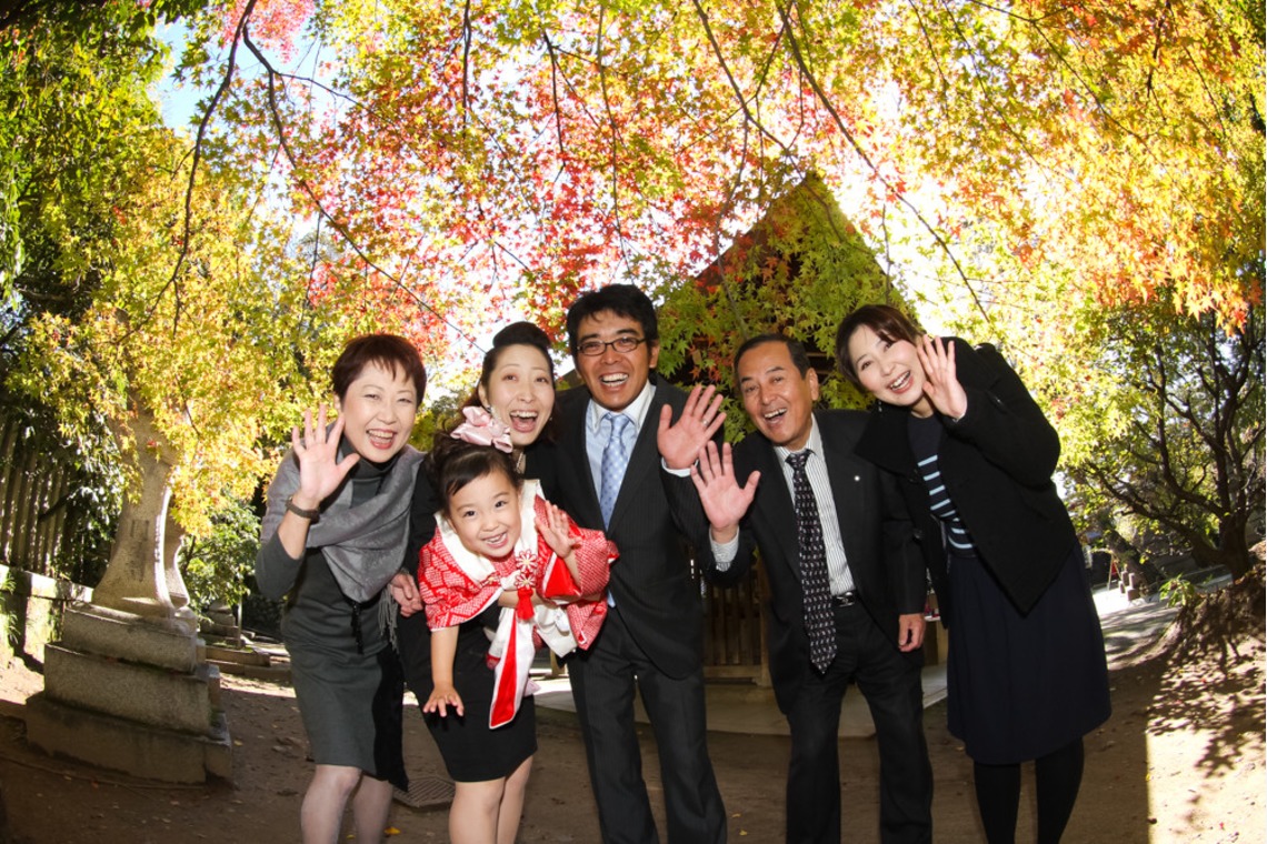 スマイルハンターが撮影した「七五三ロケーション撮影」の写真