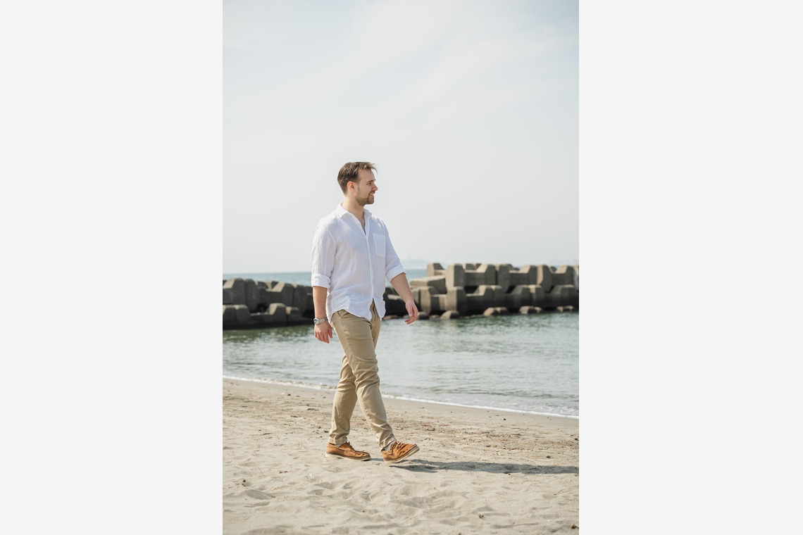 イチフォトが撮影した「葉山の森戸海岸にて私服撮影」の写真