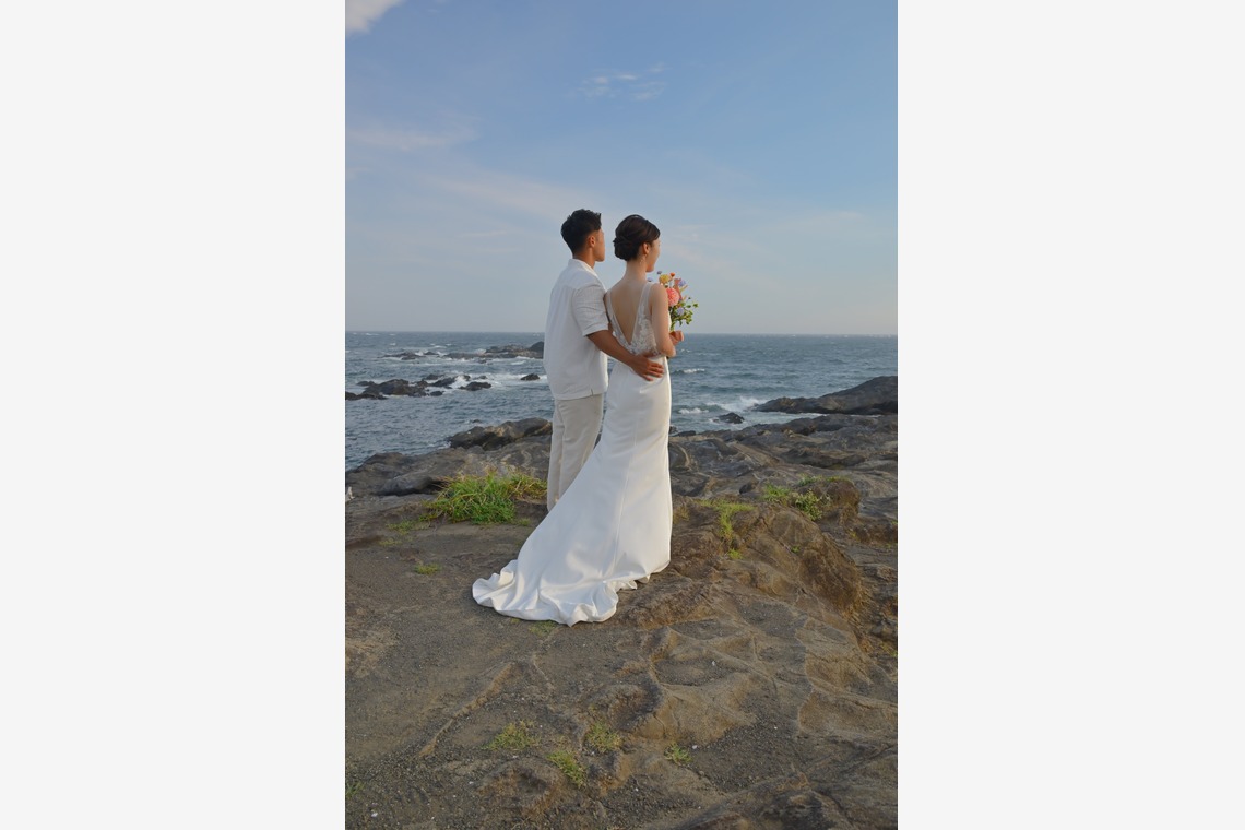 STUDIO RADIUSが撮影した「神奈川県城ヶ島 ウェディングフォト」の写真