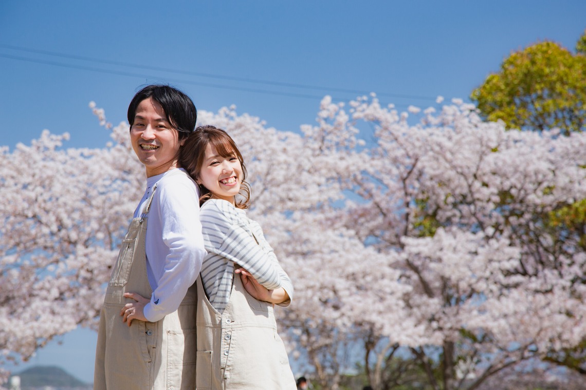 フォトタイムズが撮影した写真のアルバム「ブライダル撮影（桜ロケ）」