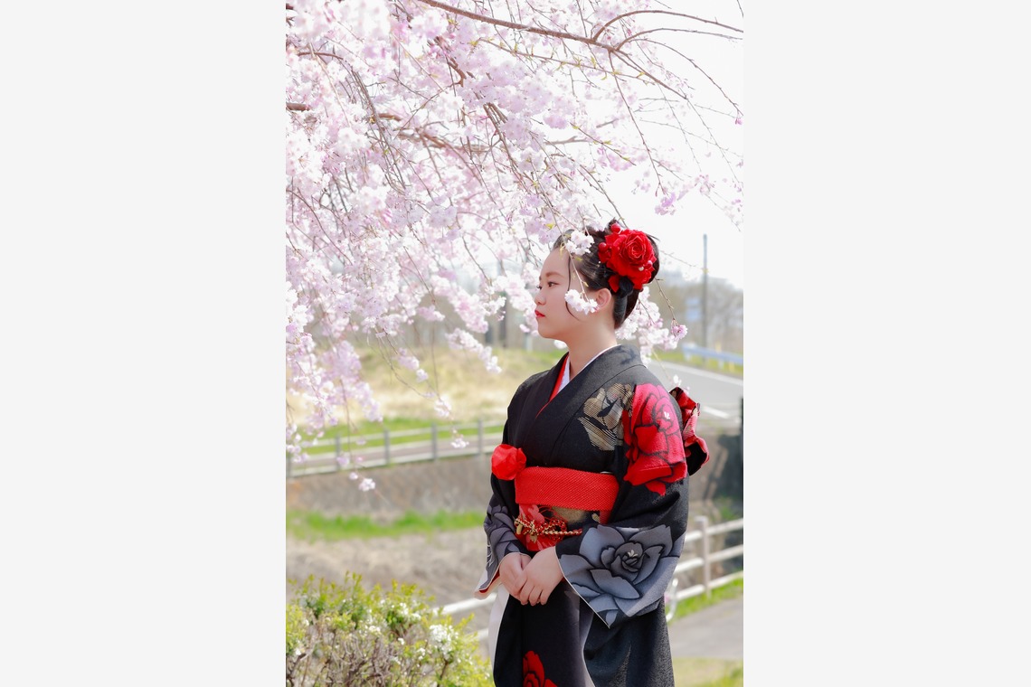 黒澤正彦が撮影した「成人式前撮り撮影（群馬県高崎市　進雄神社　４月撮影）」の写真