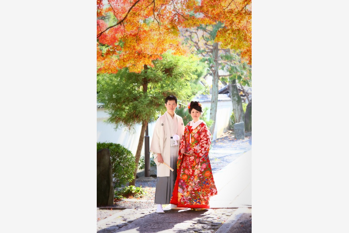 京都・中尾写真場が撮影した「和装ロケーションフォト」の写真