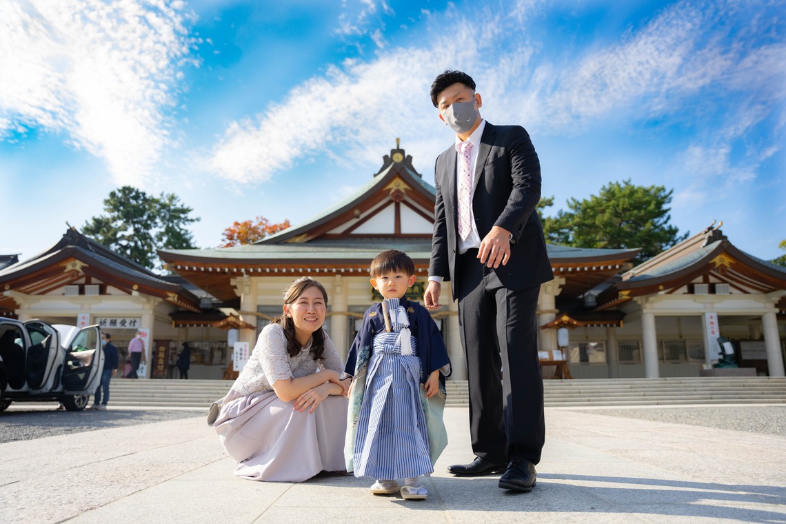 プロカメラマン　竹之下　光（あきら）が撮影した写真のアルバム「七五三」