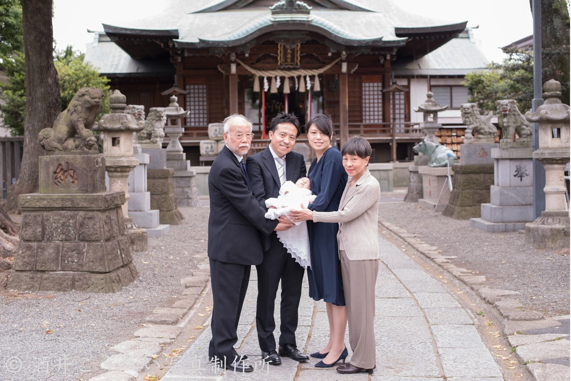 酒井こうへい写真製作所が撮影した写真のアルバム「お宮参り・町田天満宮」