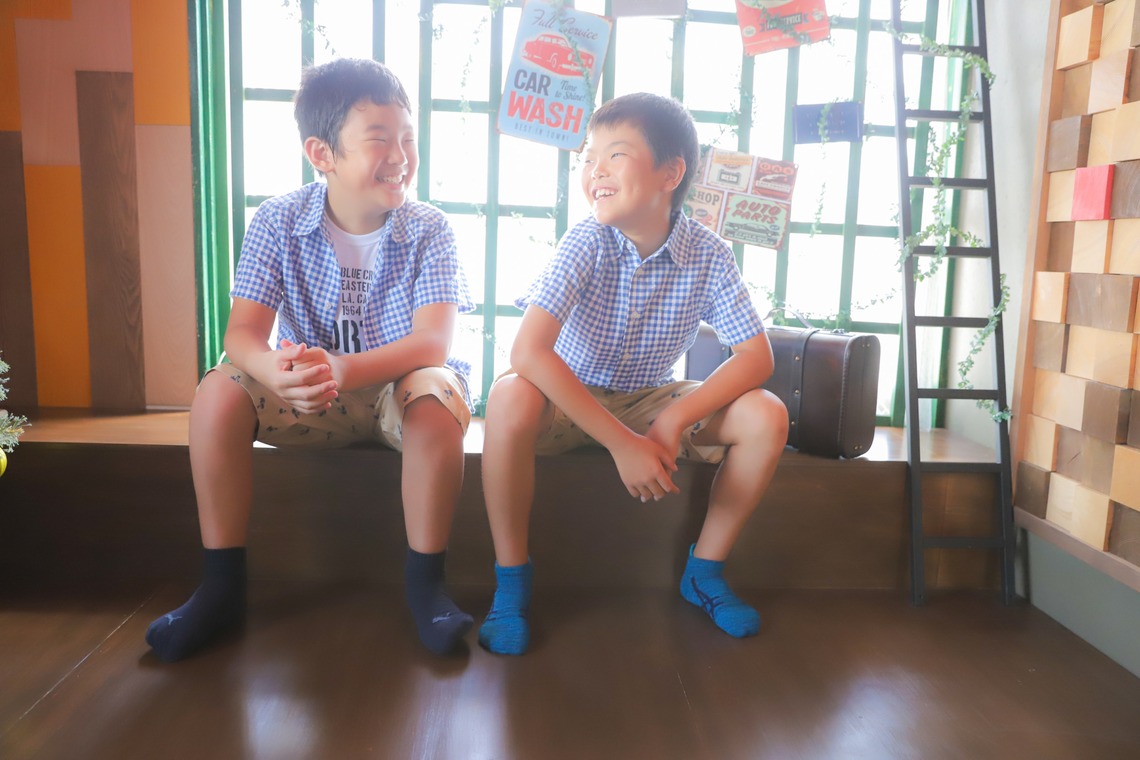 斉藤　ゆか（nico photo)が撮影した「ぽれぽれスタジオにて」の写真