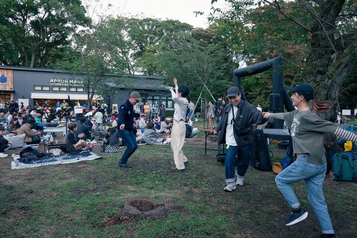 戸澤麻衣が撮影した「飛鳥山公園イベント・the Picnic」の写真