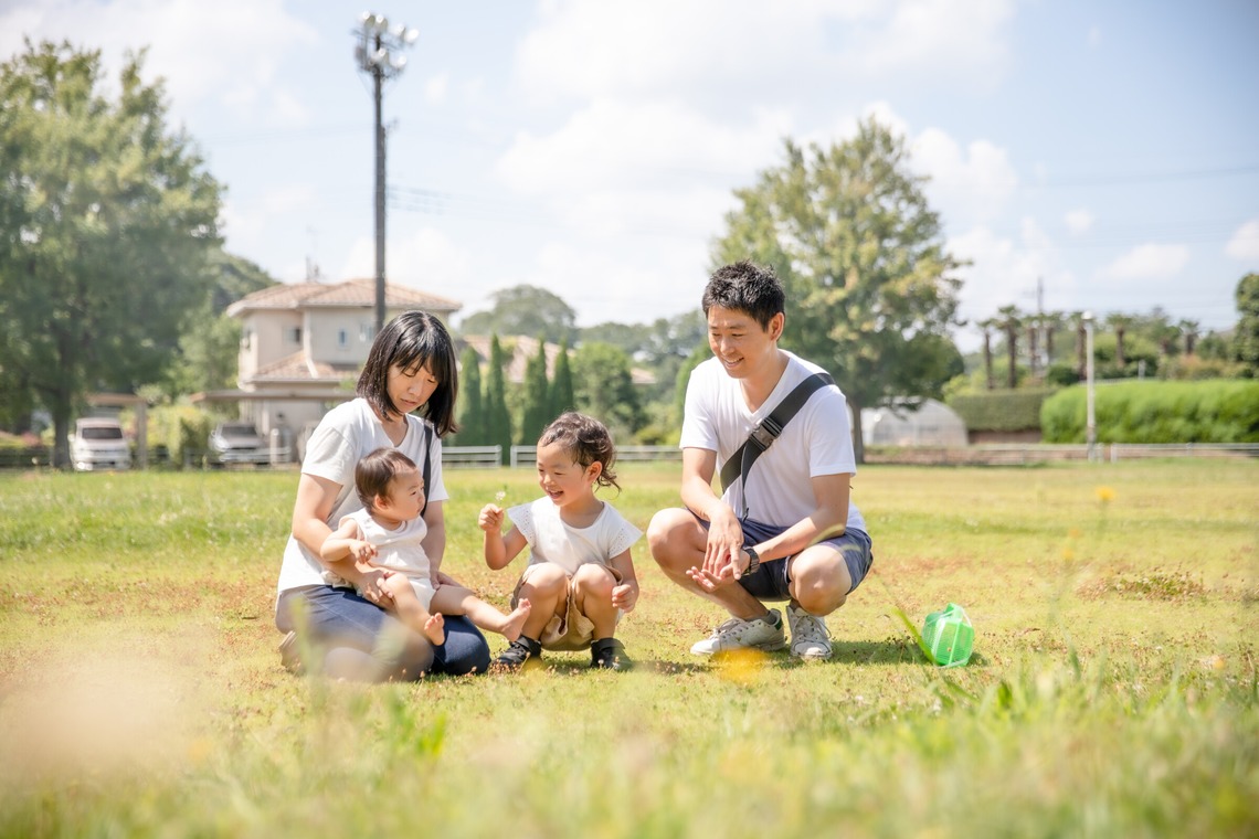 チャミーフォトグラフィーが撮影した「ファミリーフォト」の写真