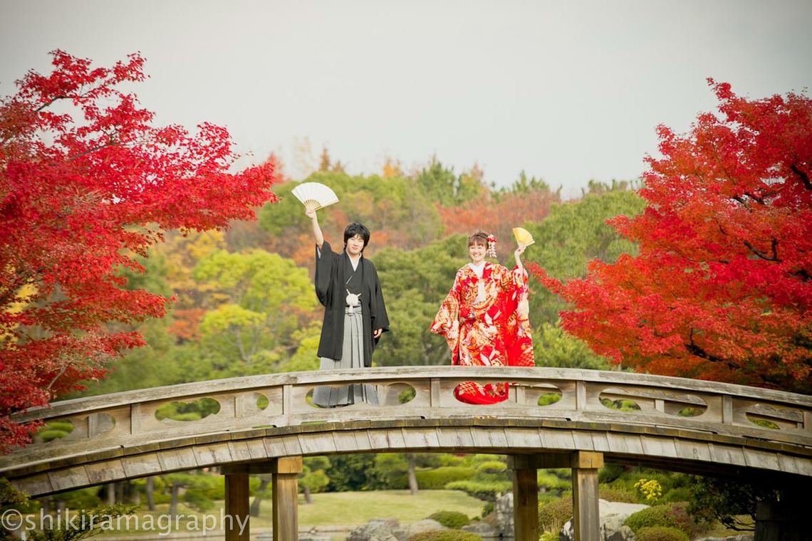 シキラマ グラフィーが撮影した写真のアルバム「和装・紅葉」