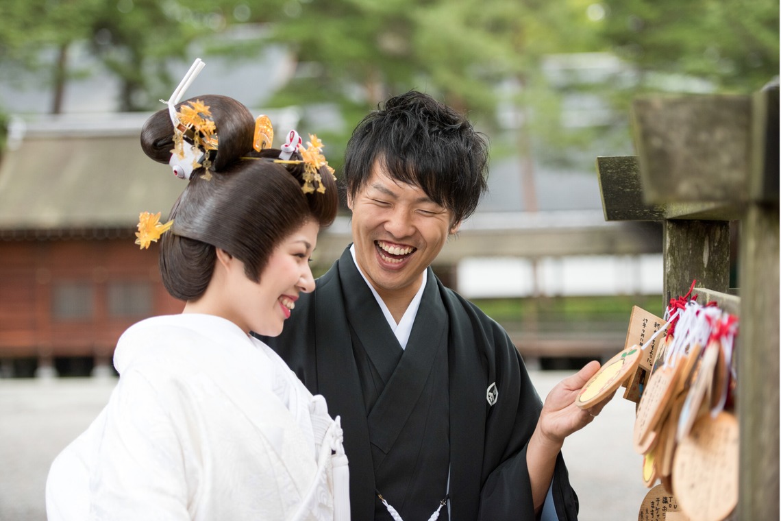 石津祐介が撮影した「和装結婚式」の写真