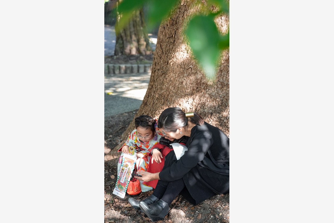 心綴フィルムが撮影した「七五三①」の写真