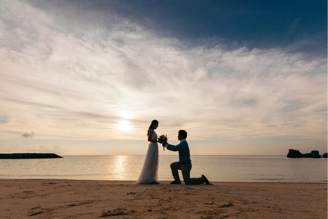 ポートレート沖縄が撮影した「ウエディング＠サンセット」の写真