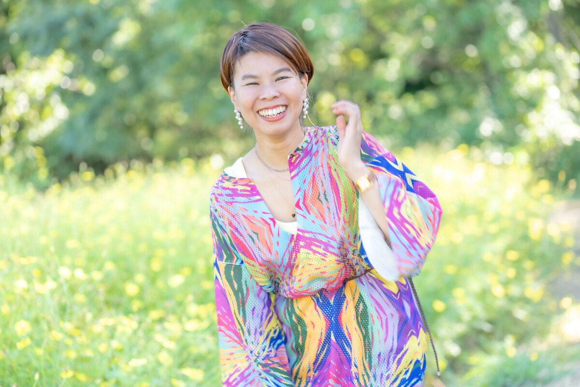 森元こずえが撮影した「女性プロフィールお花編」の写真