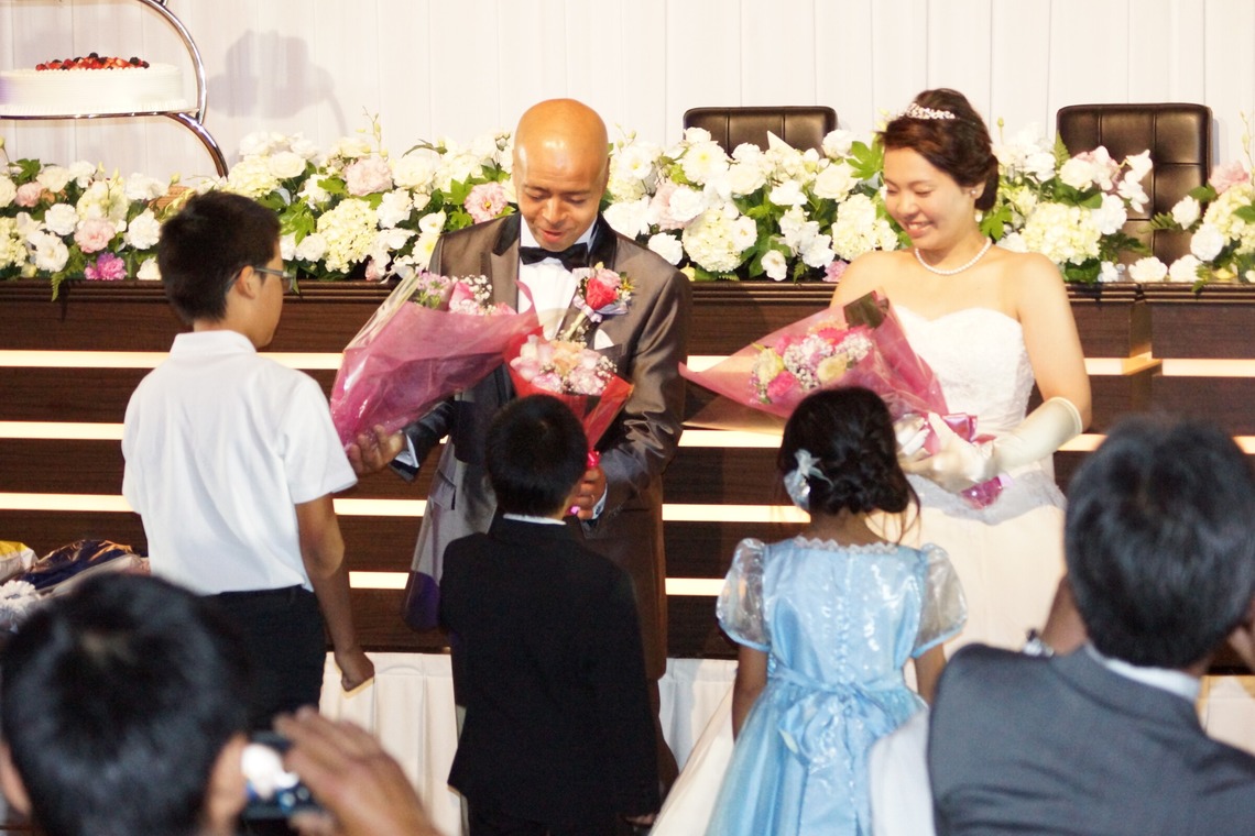 石橋宙大が撮影した「親戚の結婚式撮影」の写真