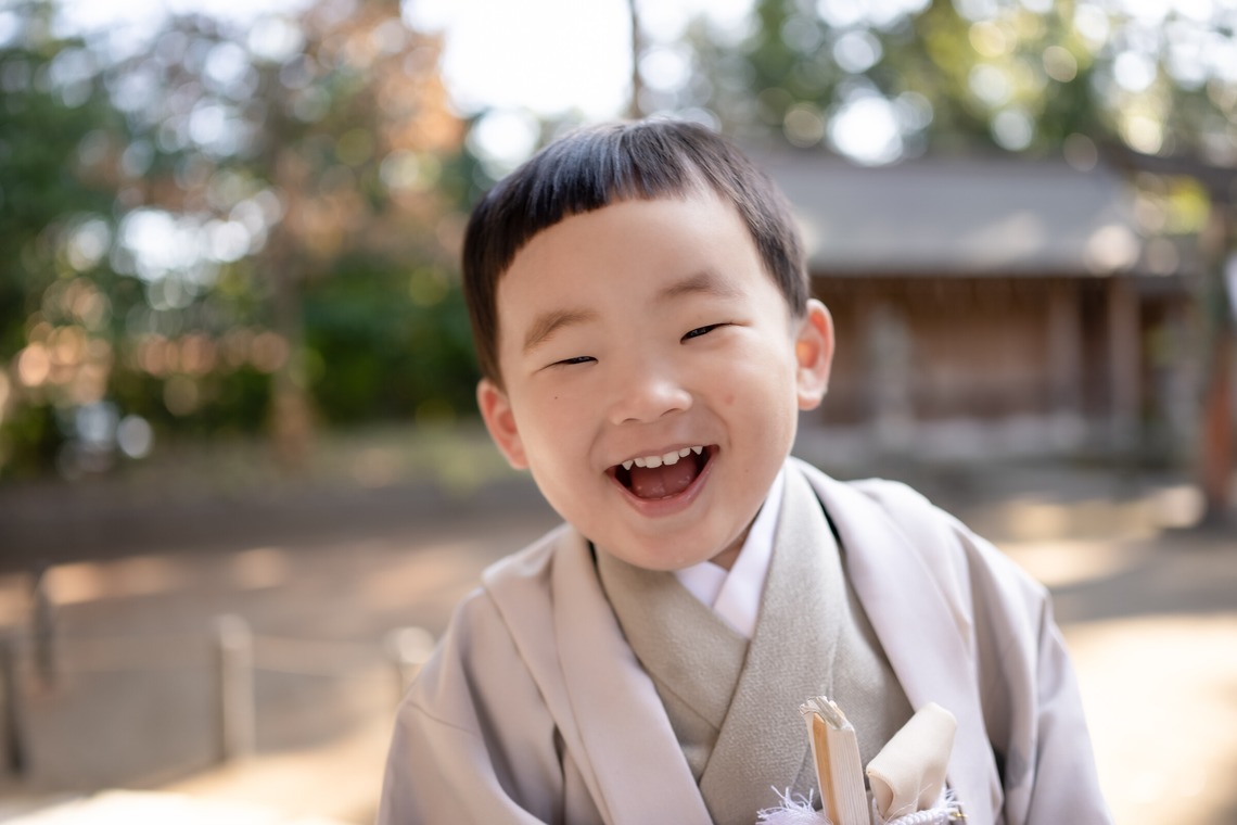 寫樂斎が撮影した写真のアルバム「七五三（廣幡八幡宮）」