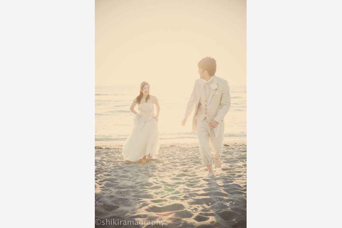 シキラマ グラフィーが撮影した「和装/ビーチ」の写真