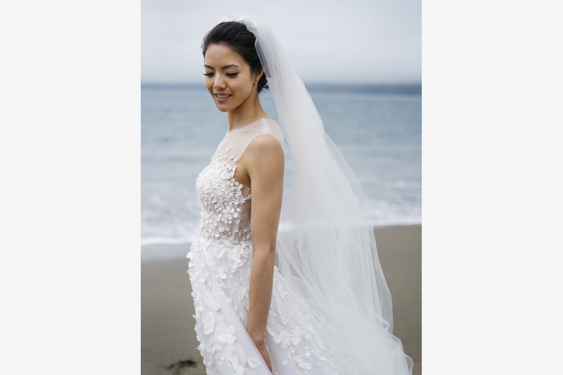 植村由理が撮影した「パトリシアとブレットの結婚式当日」の写真