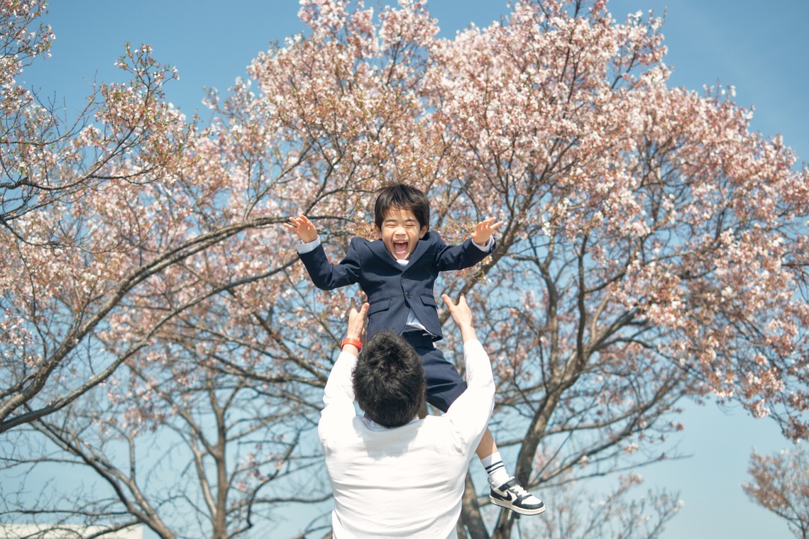 Tatsuyaが出張撮影した家族写真(キッズ,ベビーフォト)などが写った「家族写真撮影」の家族写真